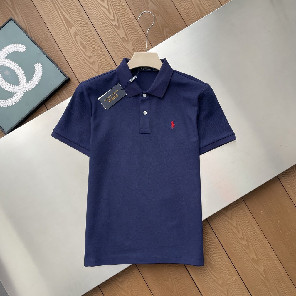 Polo Shirt with Embroidered Logo