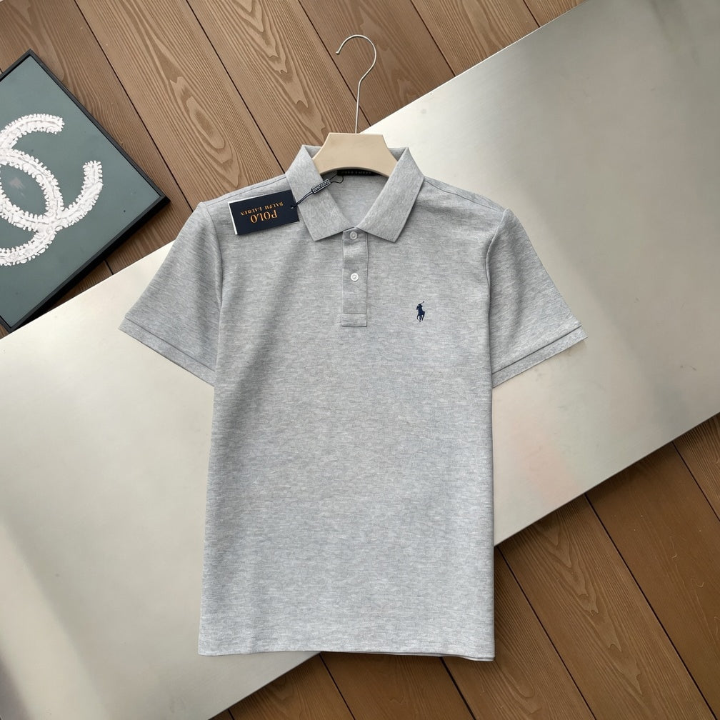 Polo Shirt with Embroidered Logo