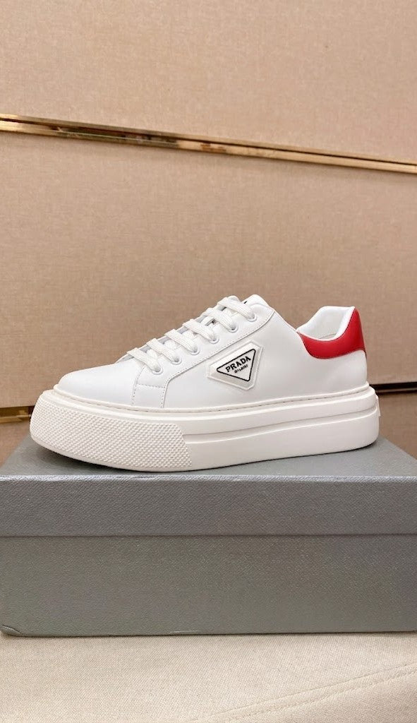 Men's Premium Leather Platform Sneakers