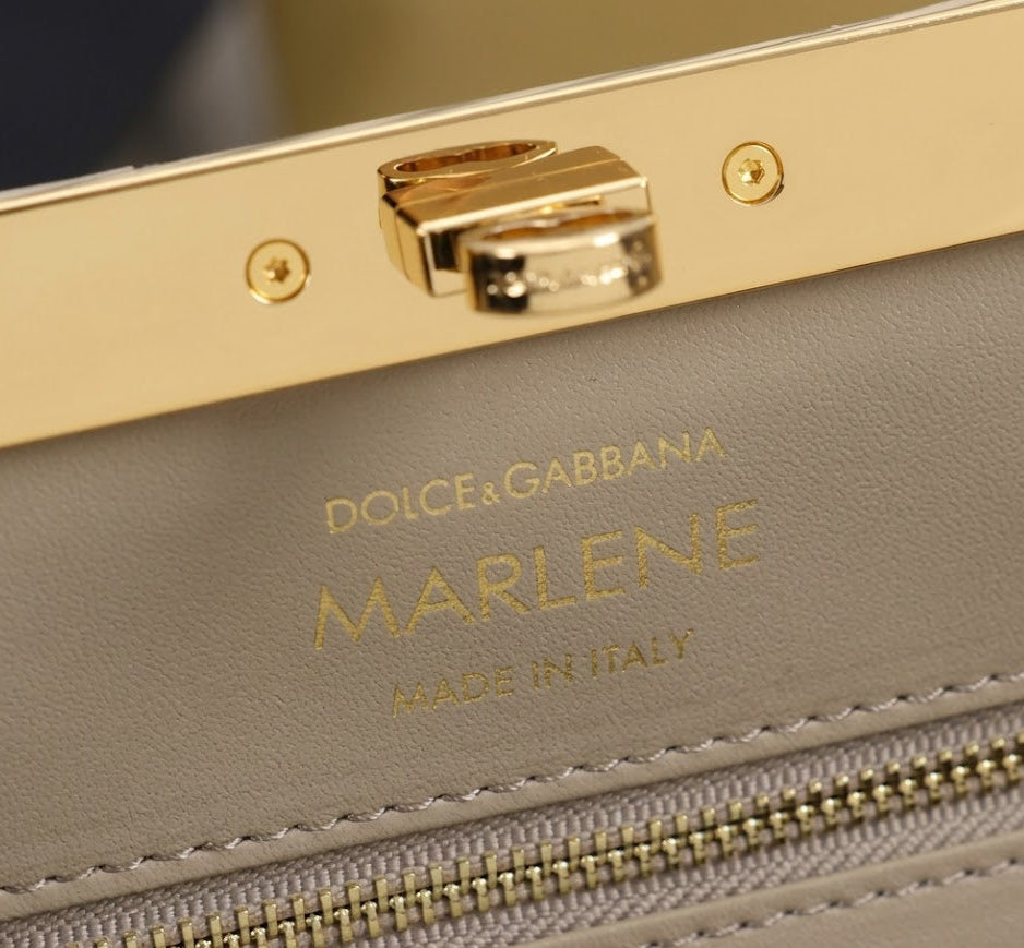 Elegant Taupe Leather Handbag