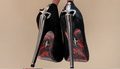 Dagger High Heel Black and Silver 1:1
