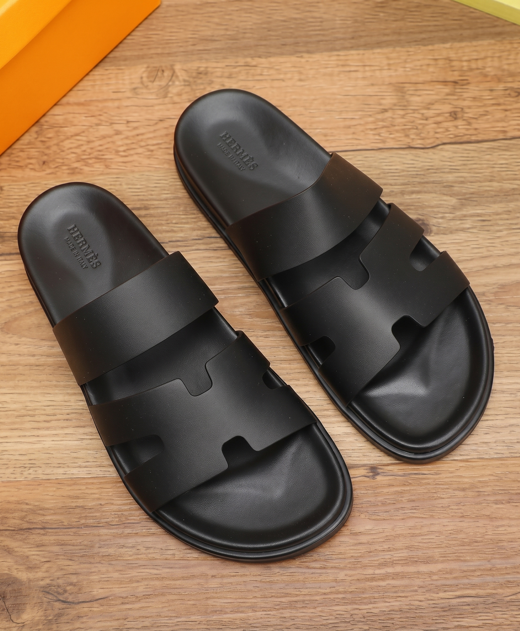 Premium Matte Leather Sandals