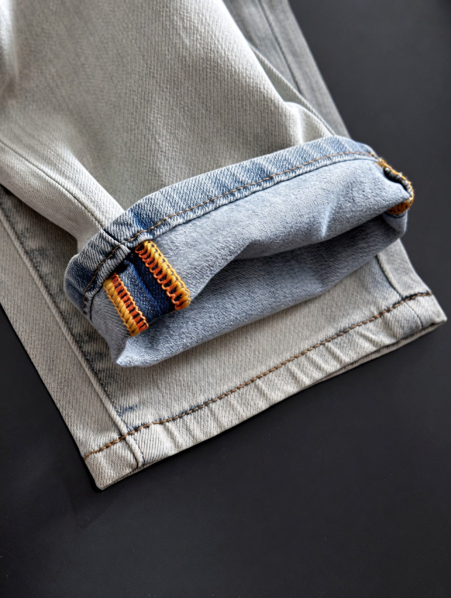 Modern Slim Straight Leg Denim Jeans