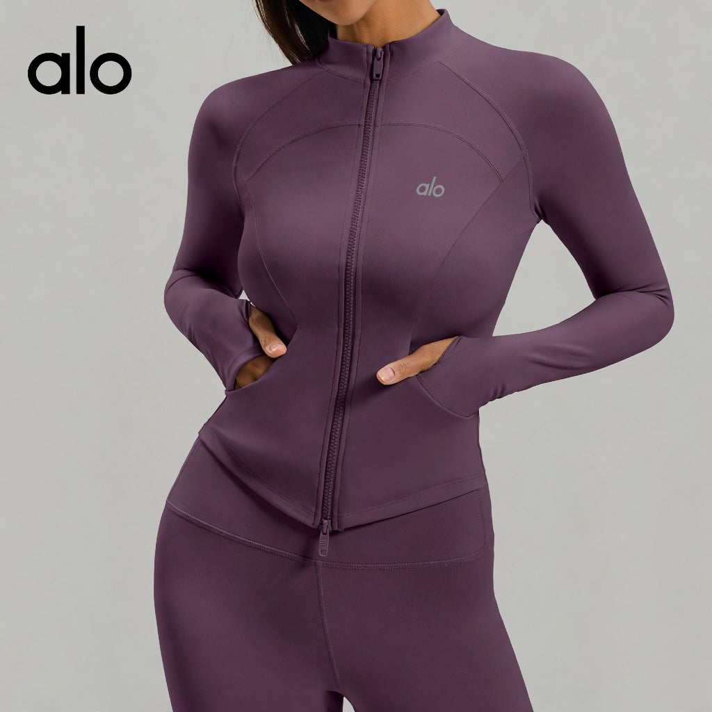 Long Sleeve Zip-Up Jacket
