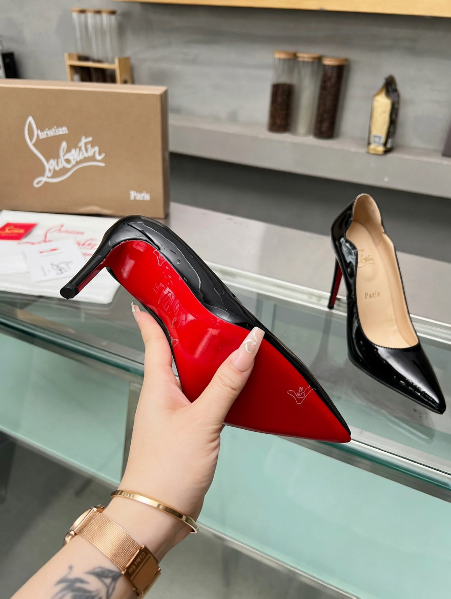 Classic Black Patent Heels