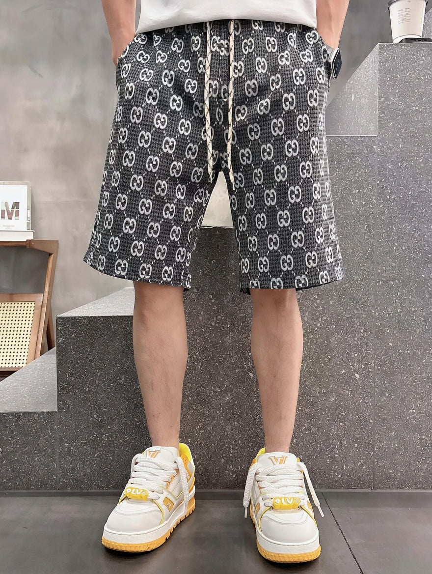 Monogram Knit Shorts