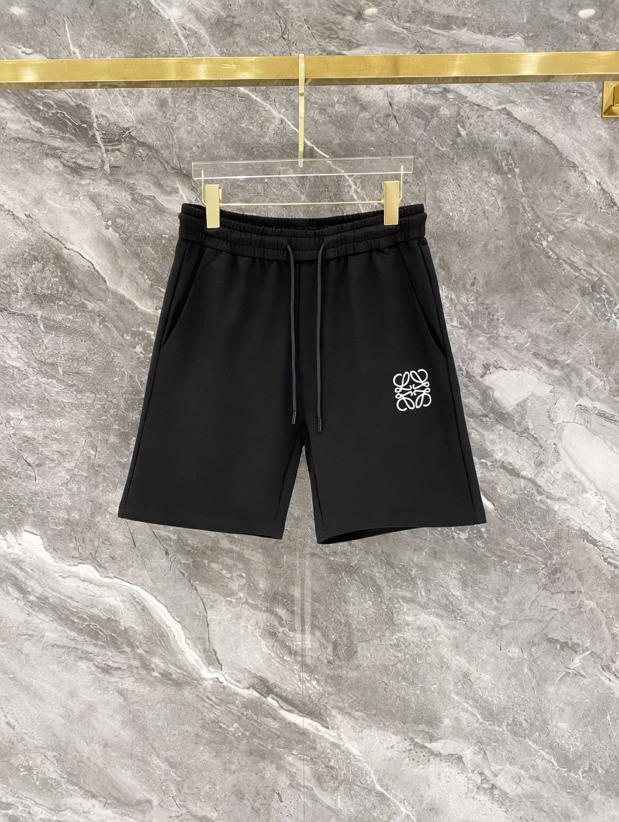 Logo Embroidered Casual Shorts
