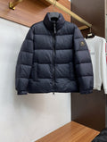 Minimalist Navy Blue Puffer