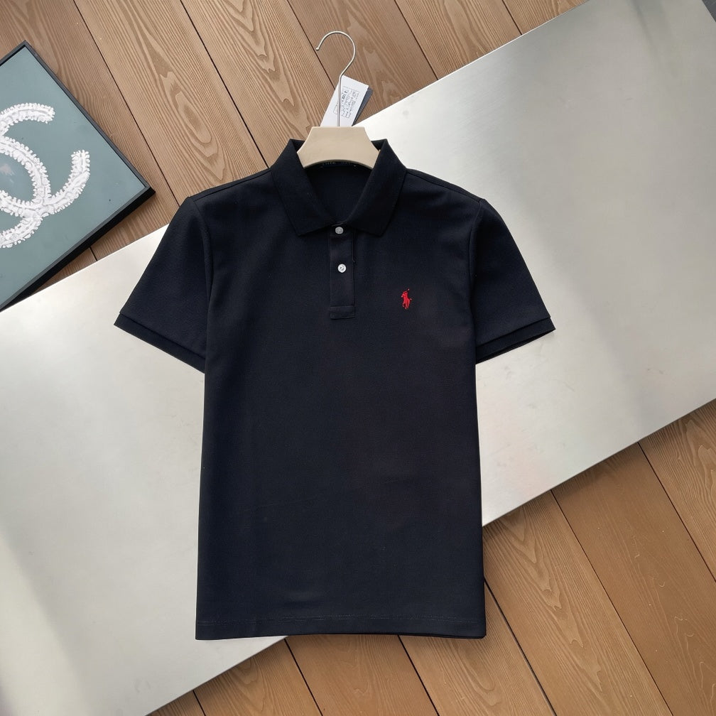 Polo Shirt with Embroidered Logo