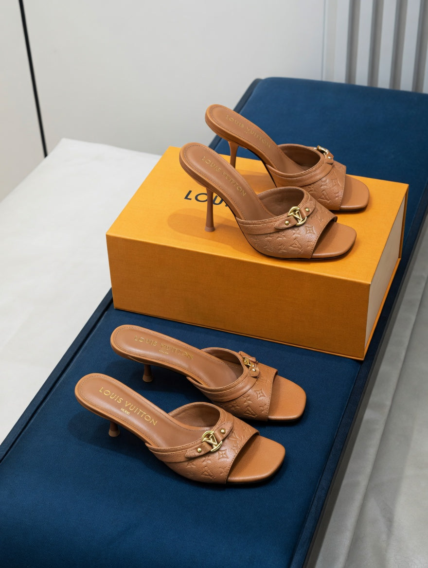 Luxury  Monogram Mules