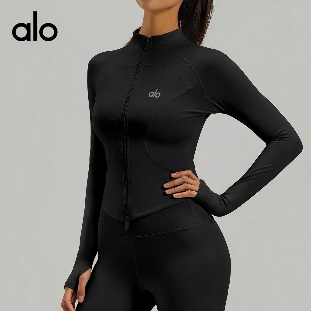 Long Sleeve Zip-Up Jacket