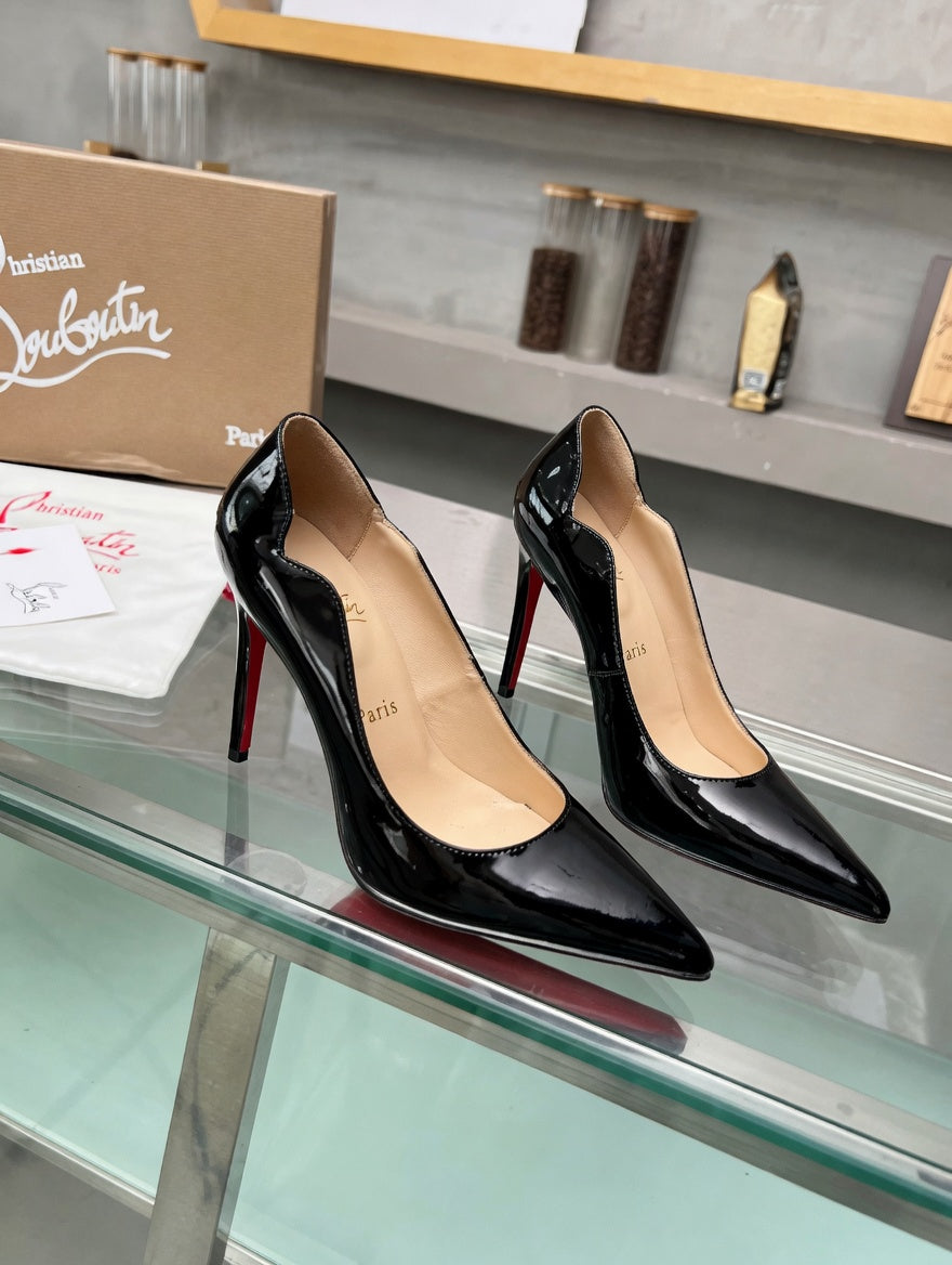 Classic Black Patent Heels