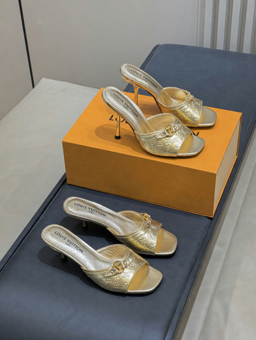Luxury  Monogram Mules