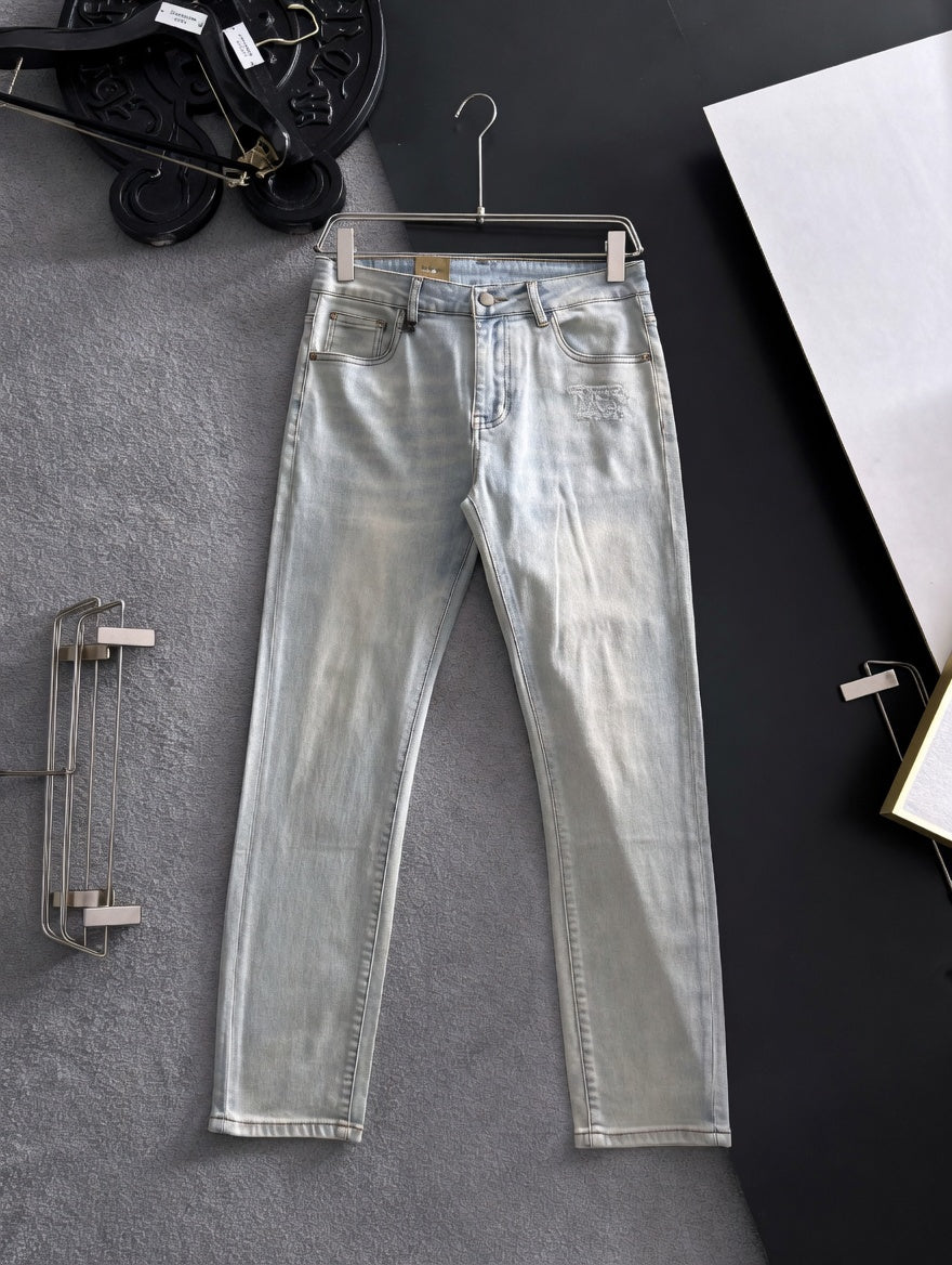 Modern Slim Straight Leg Denim Jeans