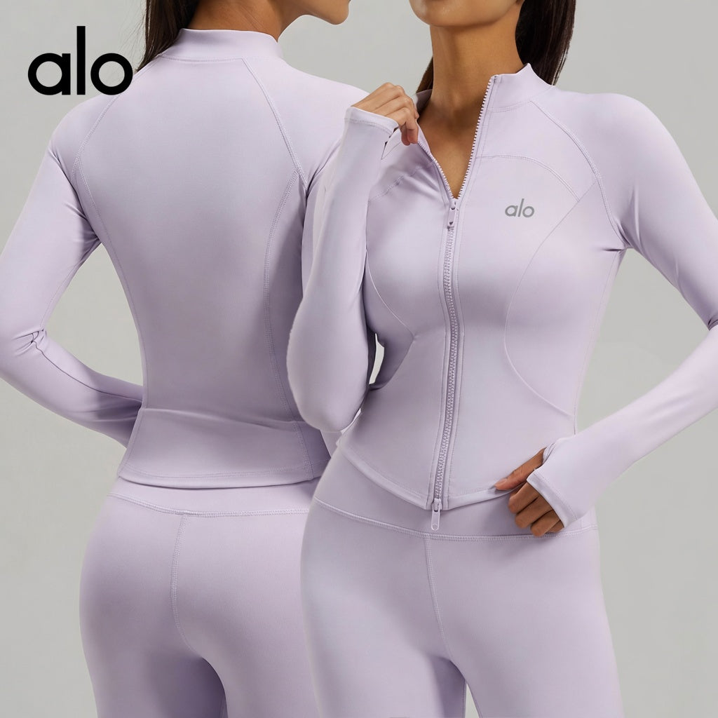 Long Sleeve Zip-Up Jacket