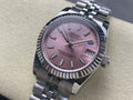 Elegant Stainless Steel Pink 31mm