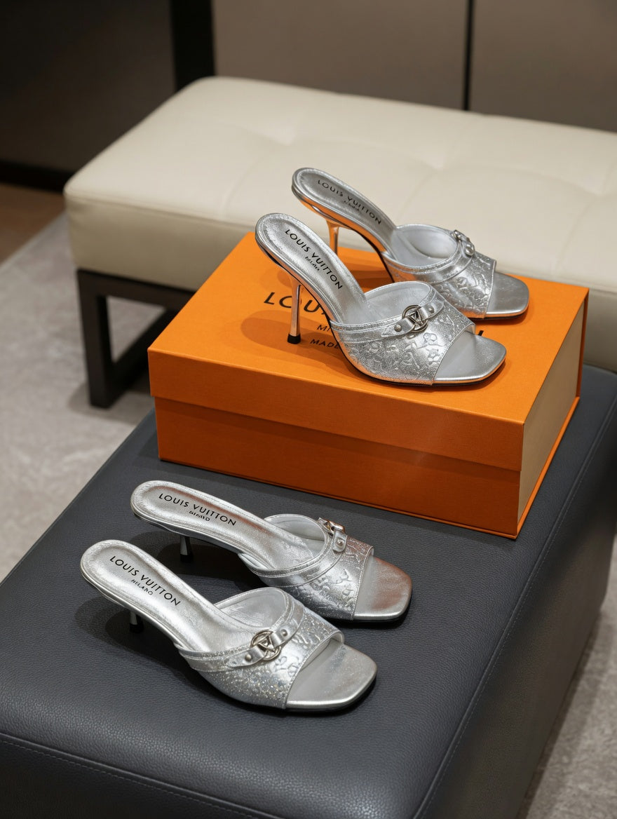 Luxury  Monogram Mules