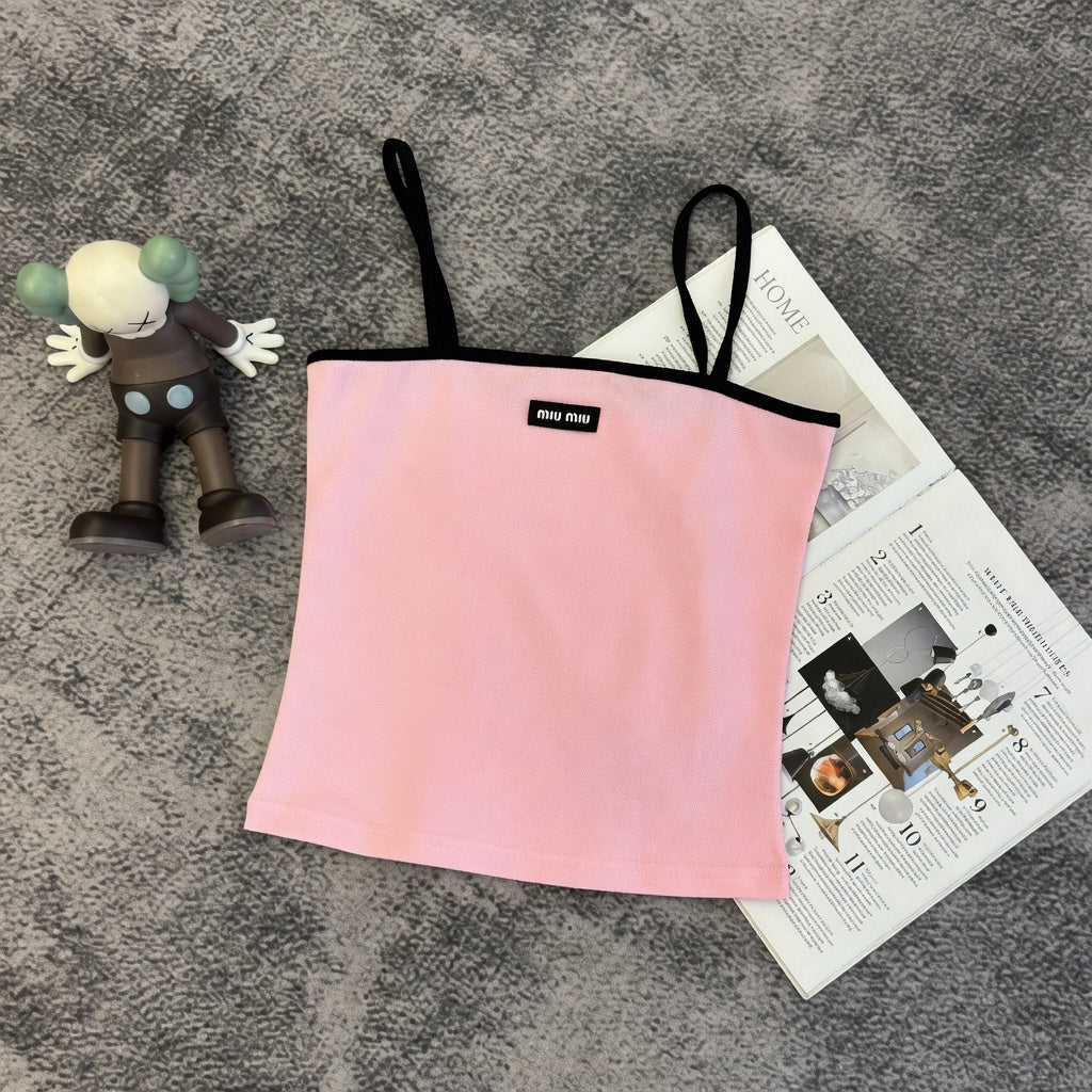 Spaghetti Strap Crop Tank