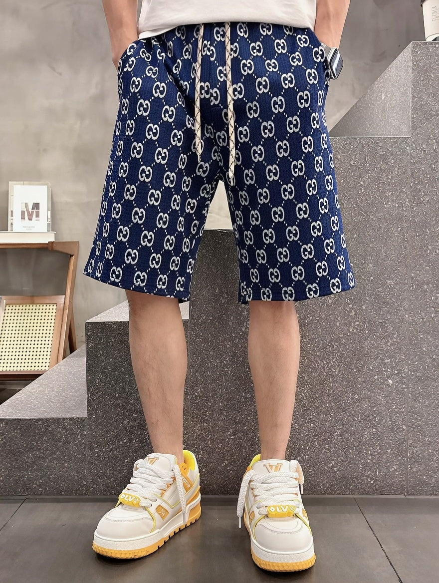 Monogram Knit Shorts
